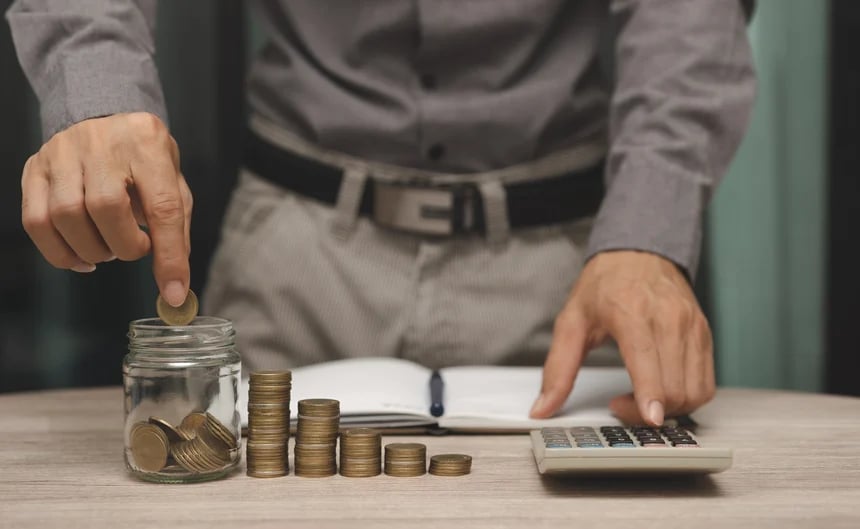 A tiered-rate savings concept for a Money Market Account.