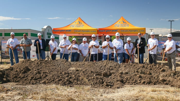 Board of Directors at Groundbreaking 