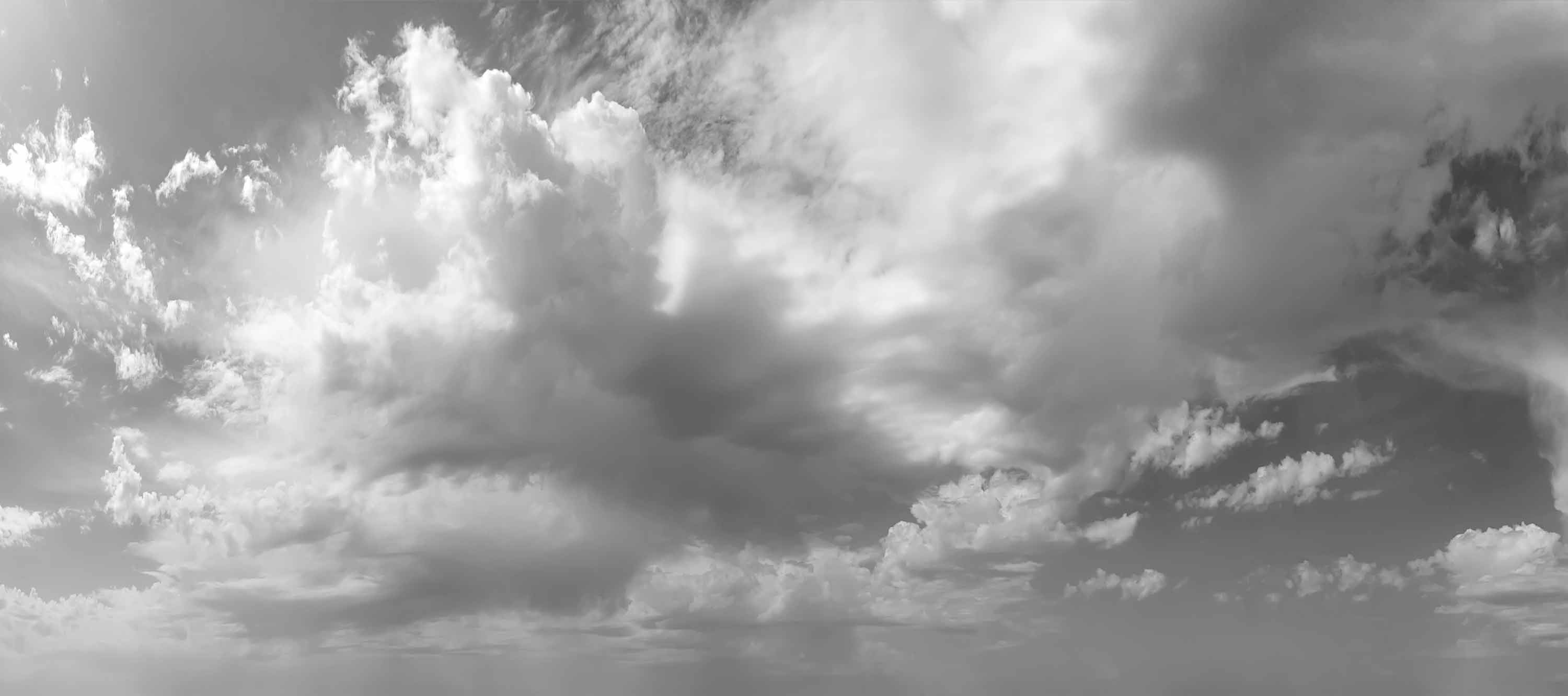 Black and White Sky Background