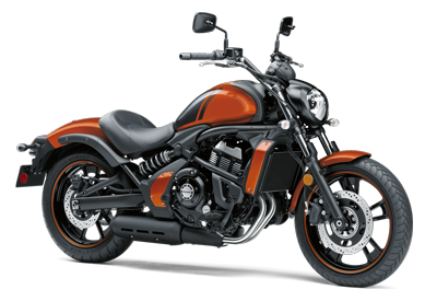 Orange motorcycle