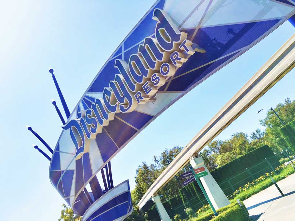 Disneyland Resort Sign