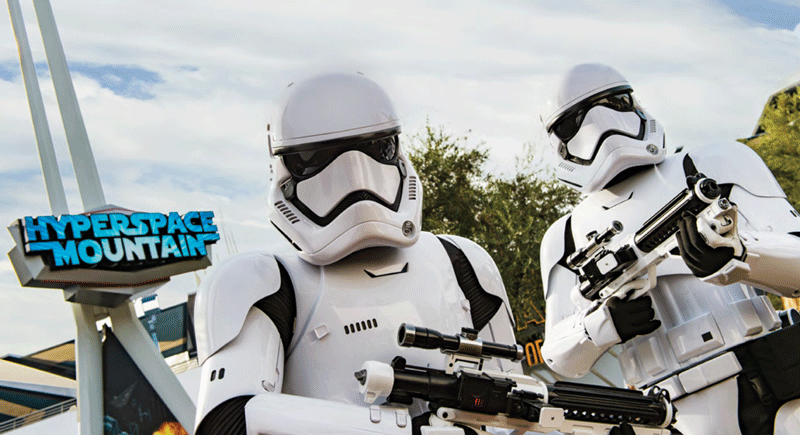 Storm Troopers at Disneyland