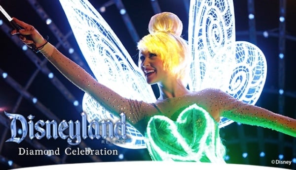 Tinker Bell in Disneyland