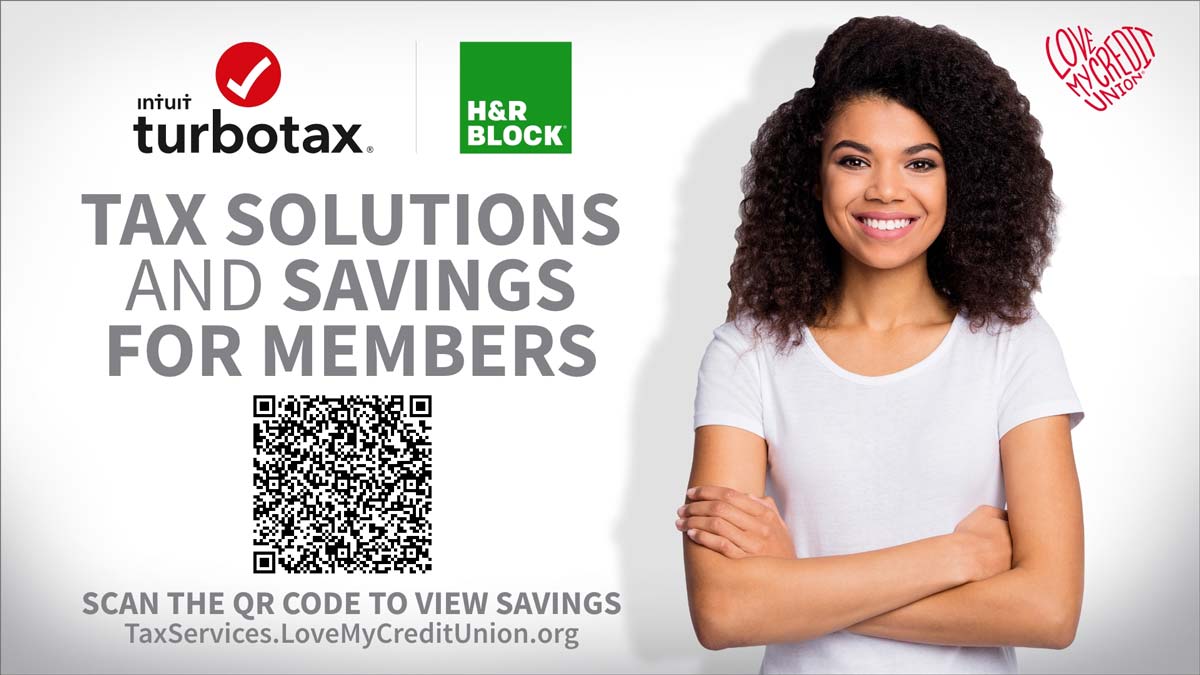 TurboTax and H&R Block tax savings for Wasatch Peaks members