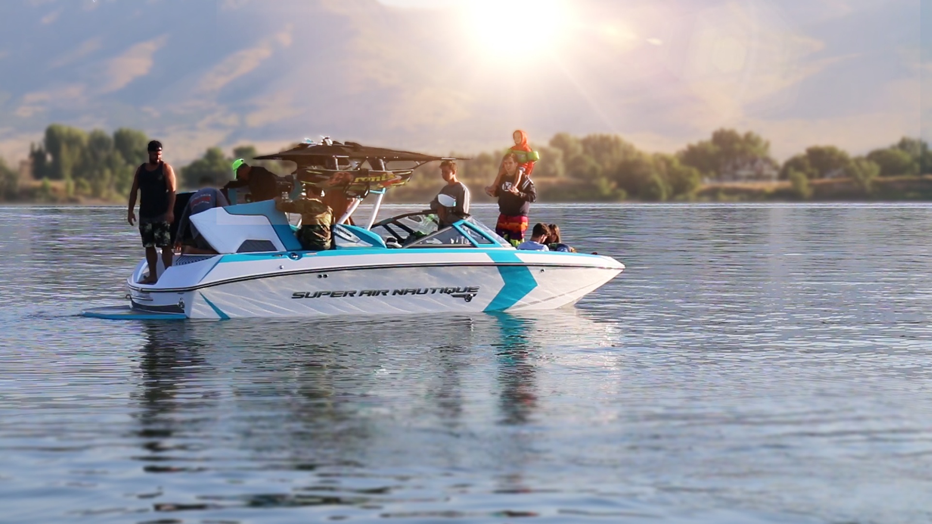 Wakeboard Boat DOF