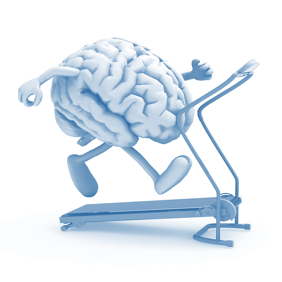 Brain running in treadmill 