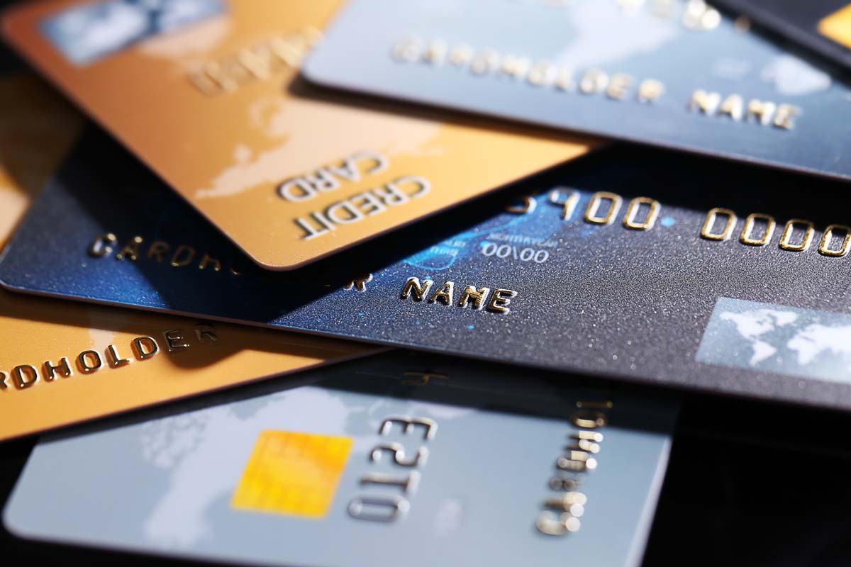 Different credit cards